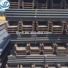 400X150 mm carbon U type hot rolled steel sheet pile SY295 SY390